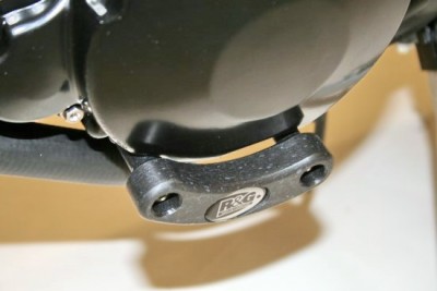 Chránič motoru, levá strana - Triumph Speed Triple '05-'08, černý